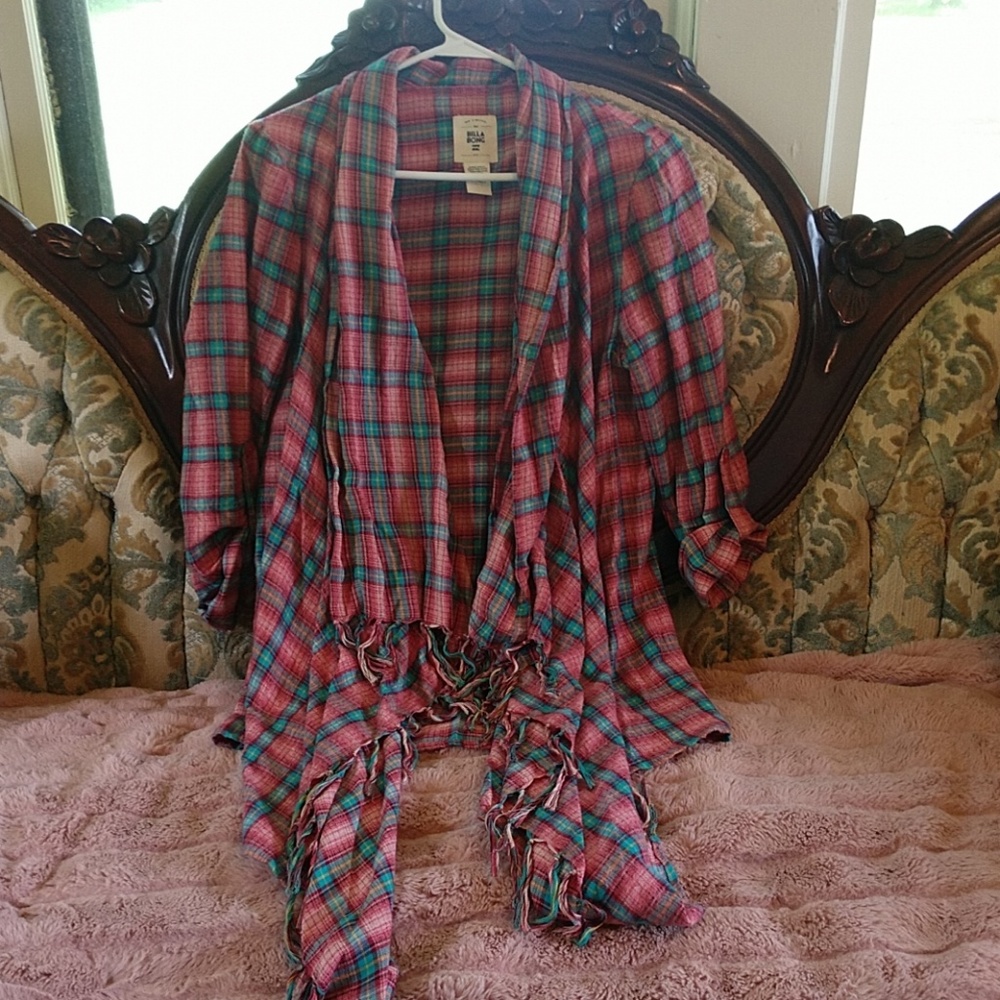 Billabong flannel top